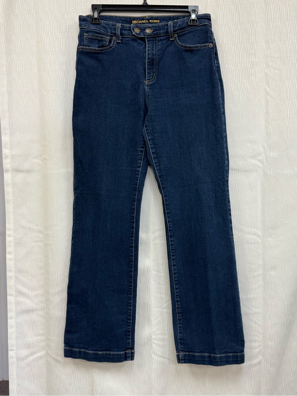 Michael Kors Dark Indigo Straight Leg Jeans